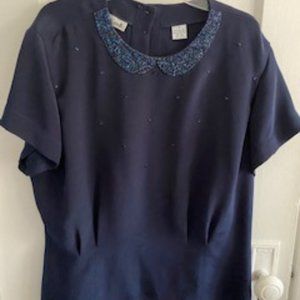 Anne Klein II Silk Blouse